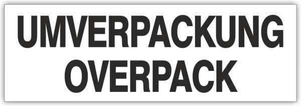 Umverpackung/Overpack
